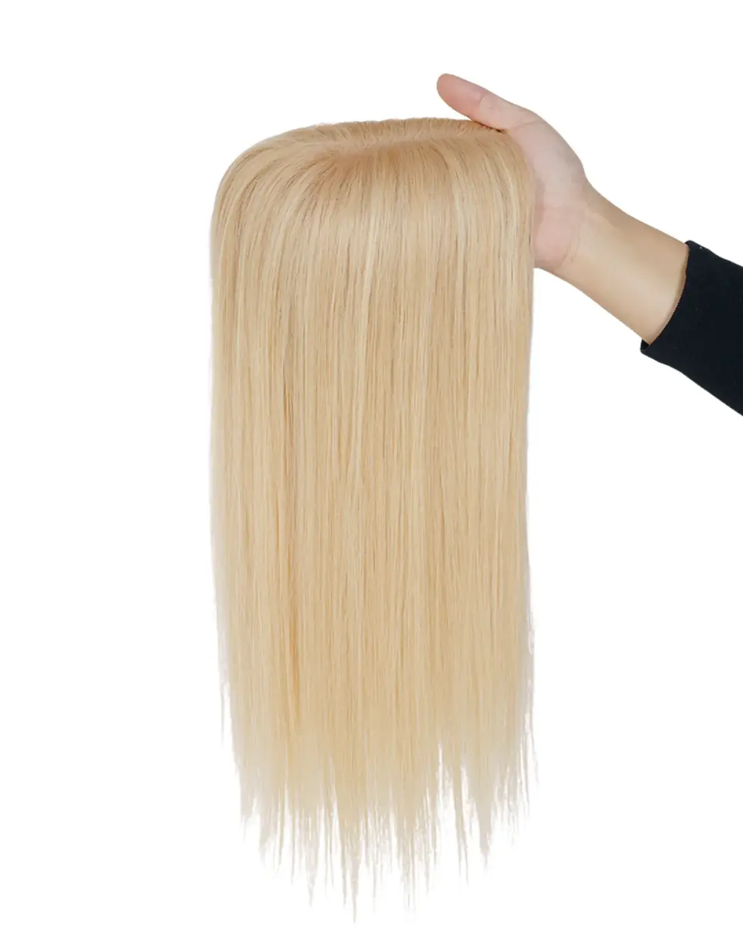 MonoTopper Noris Par Natural Rusesc Virgin 35 cm Blond Platinat