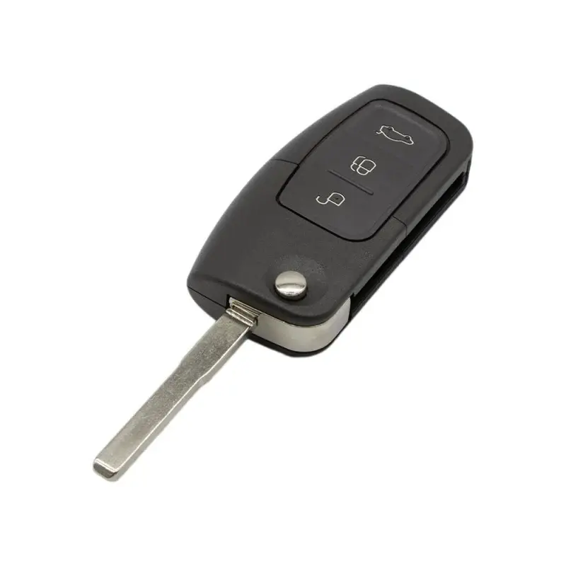 Cheie Auto Completa Techstar® compatibila cu Ford, Focus, Fiesta, Mondeo, 4D63, 433Mhz, 3 Butoane, Inchidere Geamuri