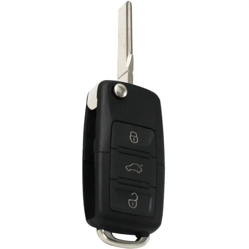 Cheie Auto Completa Techstar® compatibila cu Volkswagen EOS, Polo, Golf, Altea, Leon, Octavia, 433Mhz, 1K0 959 753 G, ID48, 3 Butoane
