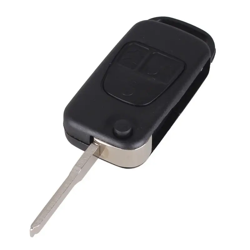 Carcasa Cheie Auto Techstar® compatibila cu Mercedes A, C, E, CLK, ML, SLK, CL, SL,, AMG, S Class, 3 Butoane, HU64