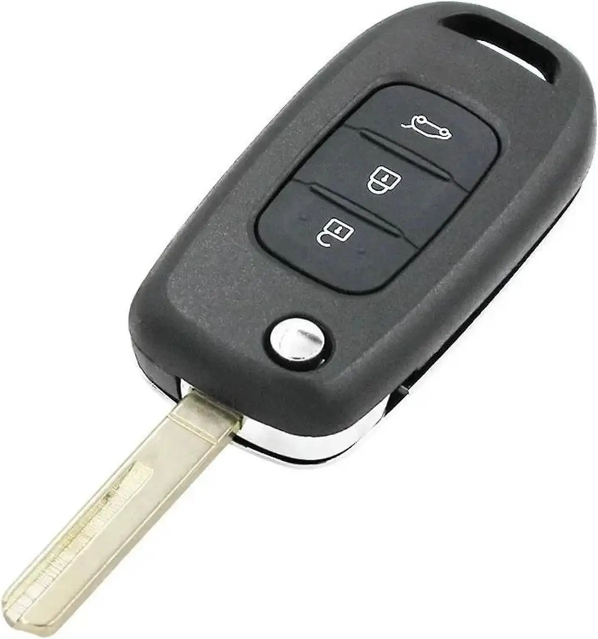 Carcasa Cheie Tip Briceag Techstar pentru Renault Kadjar, Captur, Megane, Clio, Koleos, Scenic, Laguna, Fluence - 3 Butoane