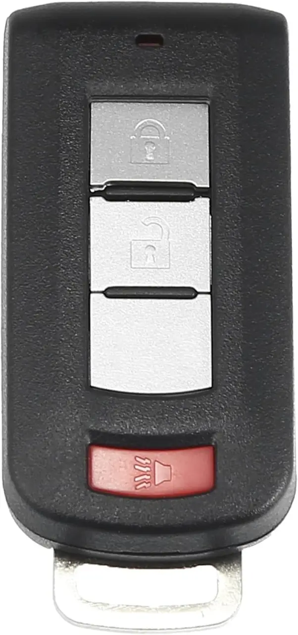 Carcasa Cheie Auto Techstar cu 3 butoane, Compatibila Mitsubishi Outlander 2010–2018, Lancer 2008–2016