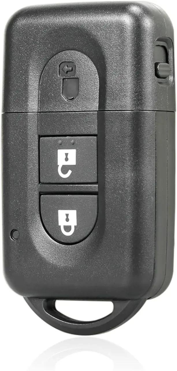 Carcasa Cheie Auto Techstar cu 2 Butoane, Compatibila Nissan Qashqai, Note, X-Trail, Micra, NV200, Tiida – cu lama netaiata