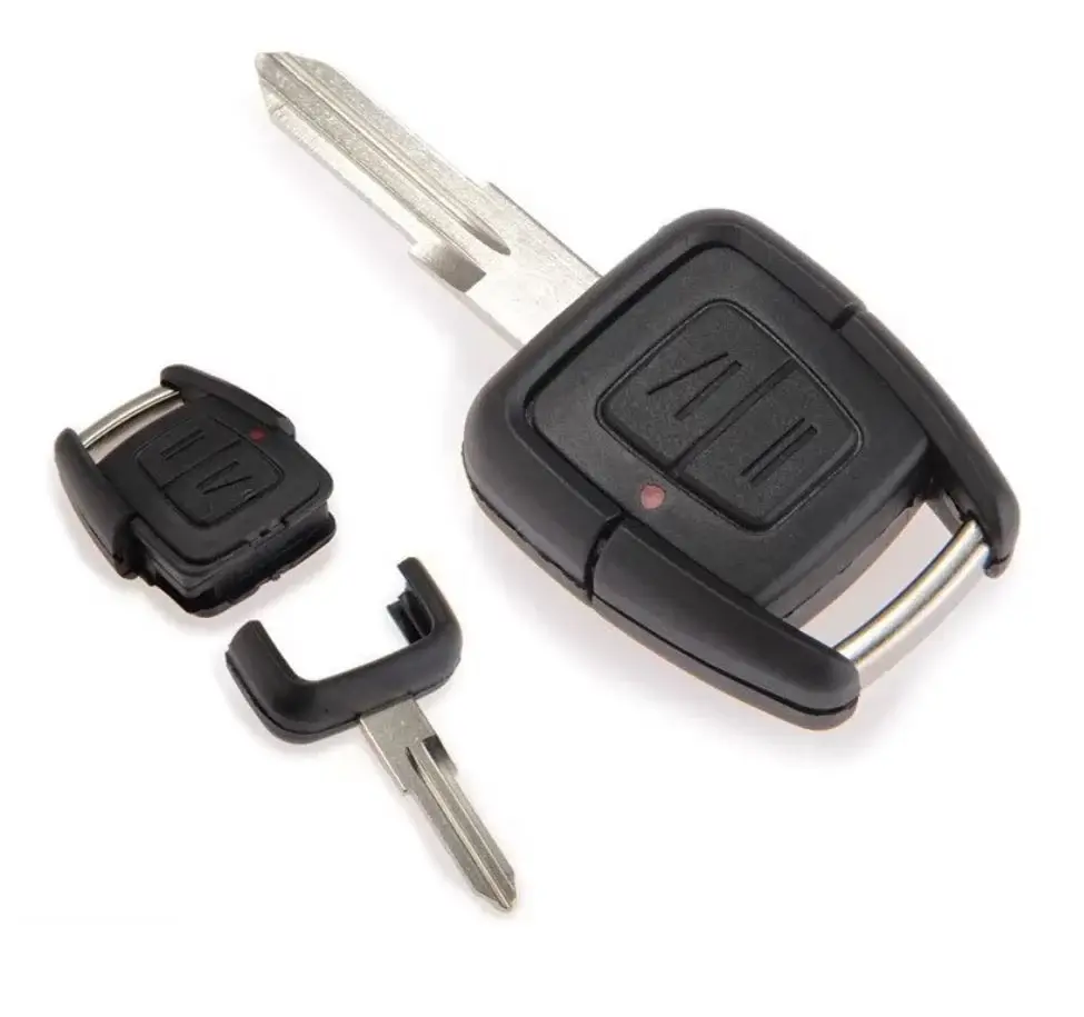 Carcasa cheie auto Techstar cu 2 butoane si lama pe stanga – compatibila Opel si Vauxhall Astra, Corsa, Meriva, Zafira