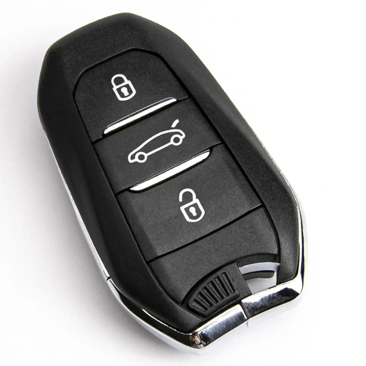 Carcasa cheie auto Techstar 3 butoane compatibila Citroen C2, C3, C4, C5, Berlingo, Jumper, Jumpy, Xsara – lama HU83