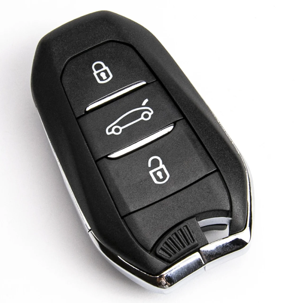 Carcasa cheie auto Techstar 3 butoane compatibila Citroen C2, C3, C4, C5, Berlingo, Jumper, Jumpy, Xsara – lama HU83