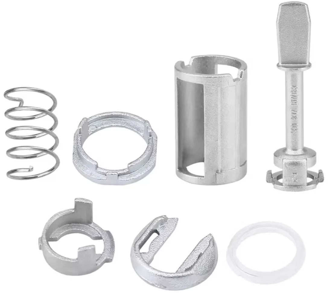 Kit Reparatie Incuietoare Yala Usa Fata Auto, Techstar, Compatibil VW Passat, Seat Toledo, Leon, Arosa, Lupo – Echiv OE 3B0837167 / 3B0837168, Metal