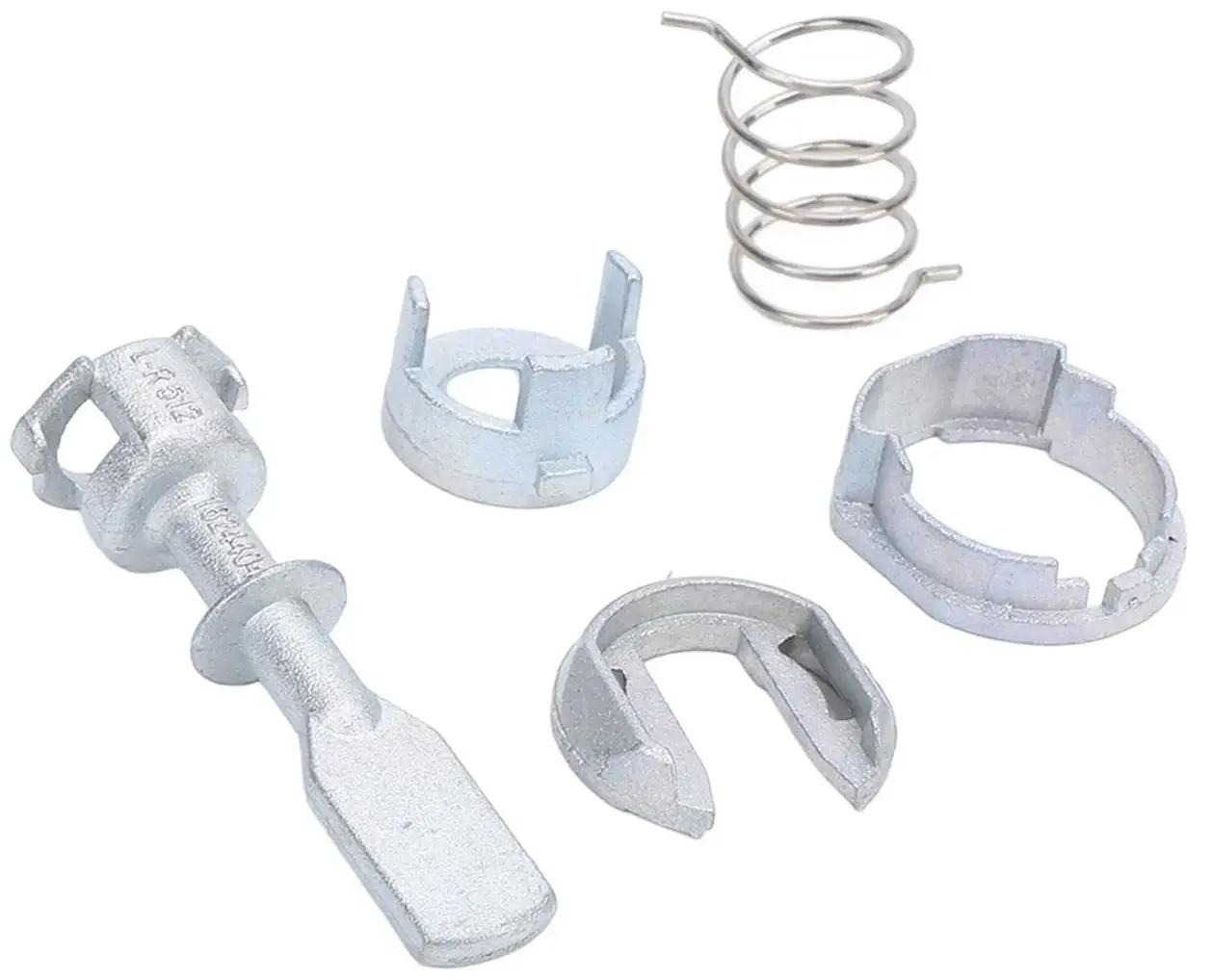 Kit Reparatie Cilindru Incuietoare Yala Techstar, Usa Fata Stanga/Dreapta, compatibil Seat Cordoba Ibiza 6K3837223A – 5 Piese