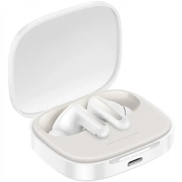Handsfree Bluetooth Xiaomi Redmi Buds 6, TWS, ANC, Alb BHR9250GL