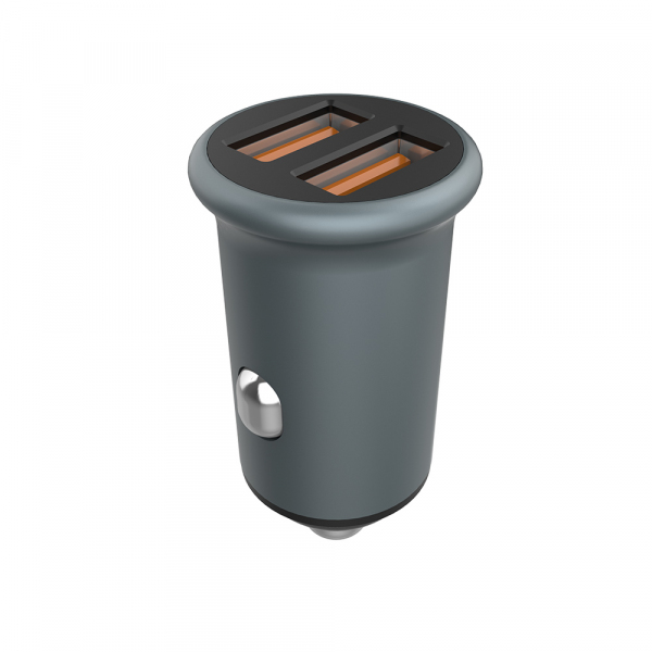 Incarcator Auto ColorWay, 36W, 3A, 2 x USB-A, Gri