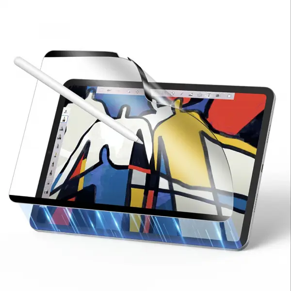 Folie de protectie Ecran ESR Paper Feel Magnetic pentru Apple iPad Pro 11 (2024), Plastic
