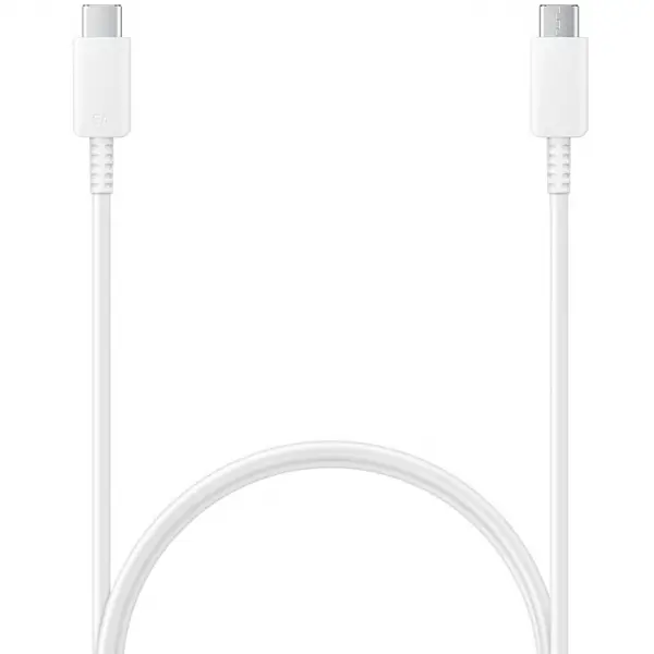 Cablu Date si Incarcare USB-C - USB-C Samsung EP-DN975, 100W, 1m, Alb EP-DN975BWEGWW