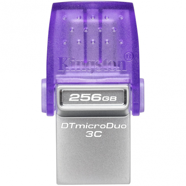 Memorie Externa USB-A 3.2 / USB-C Kingston microDuo 3C, 256Gb DTDUO3CG3/256GB