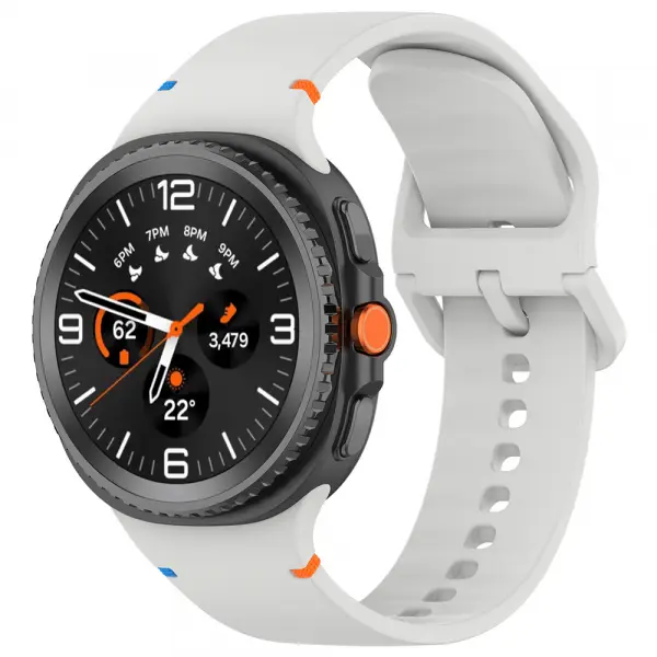 Curea Techsuit W079 pentru Samsung Galaxy Watch8 / Watch8 Classic Series, Gri