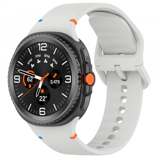 Curea Techsuit W079 pentru Samsung Galaxy Watch8 / Watch8 Classic Series, Gri