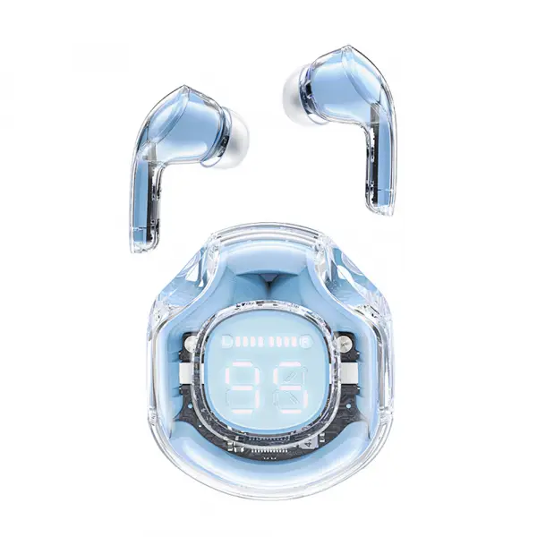 Handsfree Bluetooth Acefast T8, TWS, Albastru