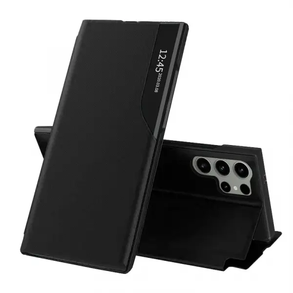Husa pentru Samsung Galaxy S24 Ultra S928, Techsuit, eFold, Neagra