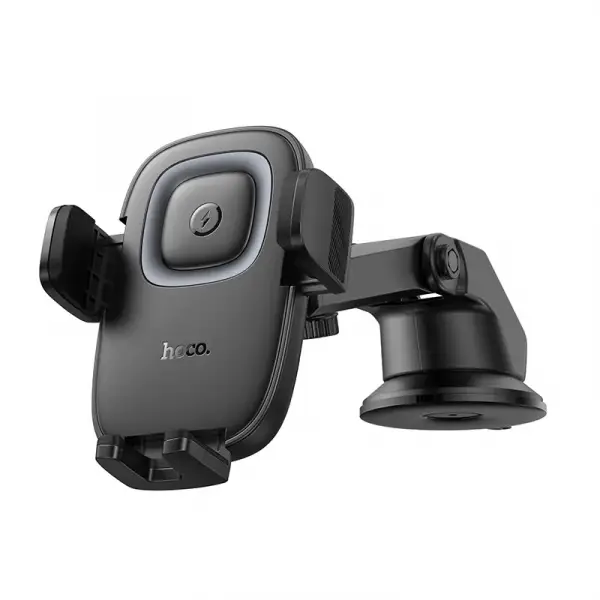 Incarcator Auto Wireless HOCO HW32, 15W, 1.67A, Negru