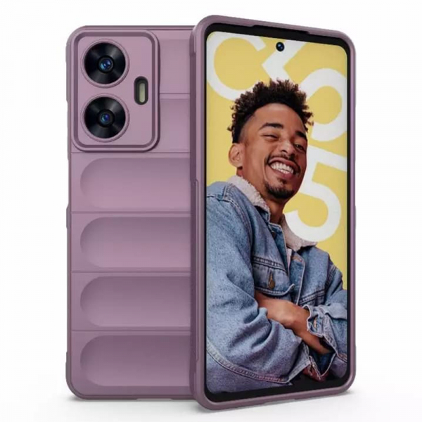 Husa pentru Samsung Galaxy A07 4G A075, Techsuit, Magic Shield, Mov
