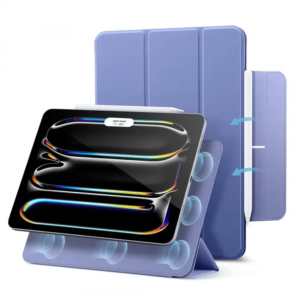 Husa pentru Apple iPad Pro 13 (2024), ESR, Rebound, Mov