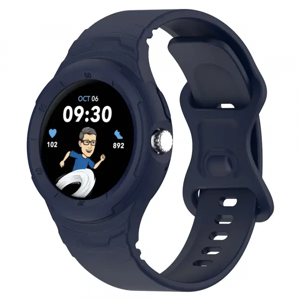 Curea Techsuit W066 pentru Google Pixel Watch 4 41mm /  Watch 3 41mm / Watch 2 / Watch, Bleumarin