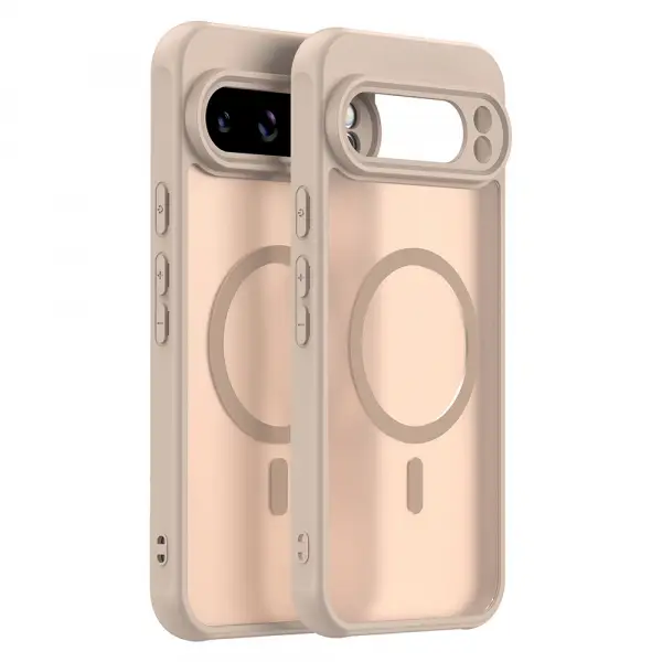 Husa MagSafe pentru Google Pixel 10 Pro, Techsuit, HaloFrost II, Aurie