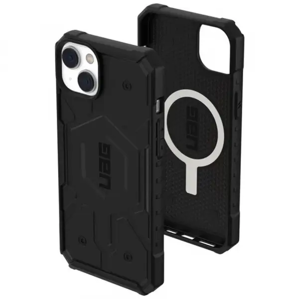 Husa MagSafe pentru Apple iPhone 14 Plus, Urban Armor Gear, Pathfinder, Neagra
