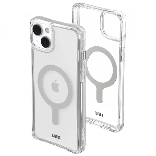 Husa MagSafe pentru Apple iPhone 14 Plus, Urban Armor Gear, Plyo, Transparenta