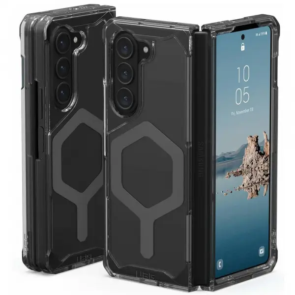 Husa MagSafe pentru Samsung Galaxy Z Fold5 F946, Urban Armor Gear, Plyo Pro, Gri