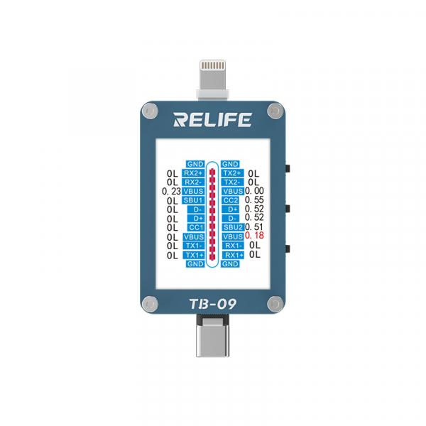 Tester Service Relife TB-09, Lightning / USB-C