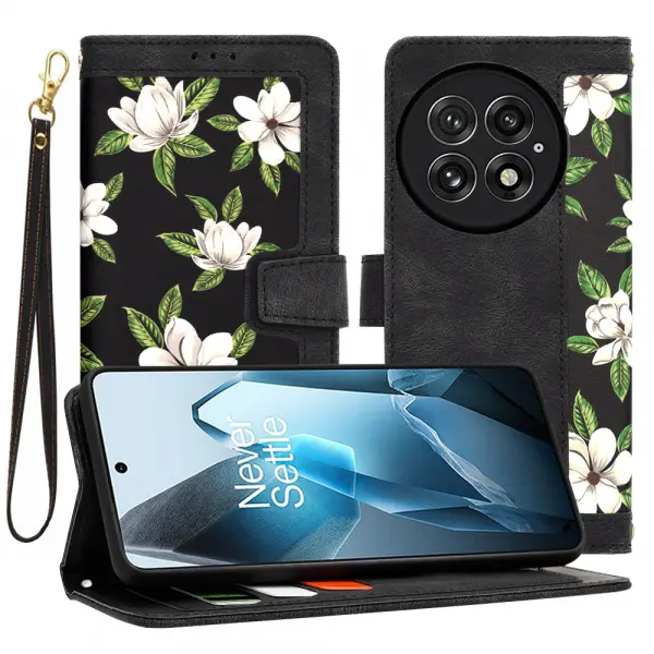 Husa pentru OnePlus 13, Techsuit, FlipCraft, Neagra