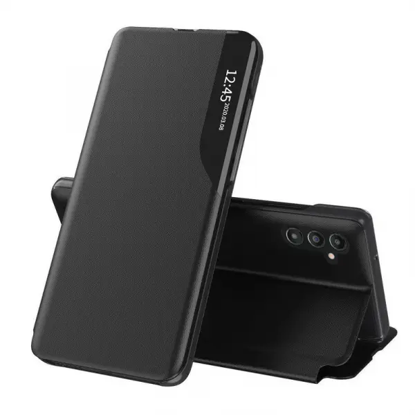Husa pentru Samsung Galaxy A14 A145 / A14 5G A146, Techsuit, eFold, Neagra