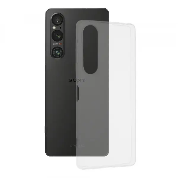 Husa pentru Sony Xperia 1 V, Techsuit, Clear, Transparenta