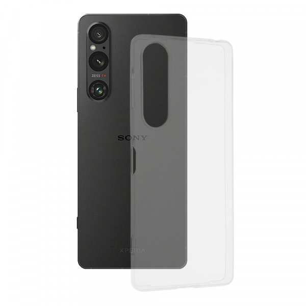 Husa pentru Sony Xperia 1 V, Techsuit, Clear, Transparenta