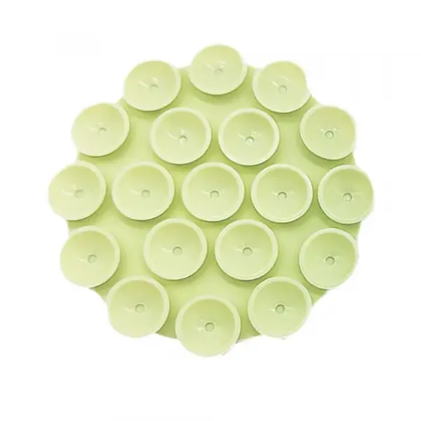 Suport cu Ventuze Techsuit SG-CUP, Verde