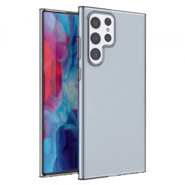 Husa pentru Samsung Galaxy S22 Ultra 5G S908, OEM, Slim, Transparenta