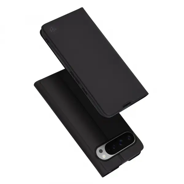 Husa pentru Google Pixel 9 Pro XL, Techsuit, Magskin Book, Neagra