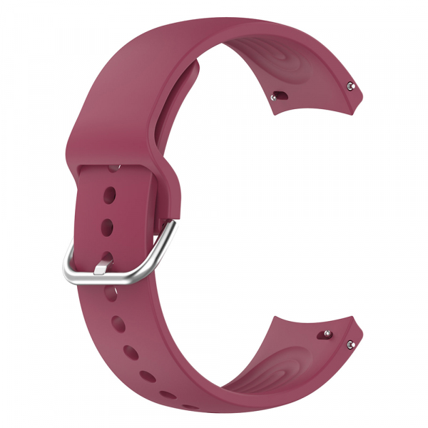 Curea Techsuit W003 pentru Huawei Watch / Xiaomi Watch Series, 22mm, Rosie Inchis