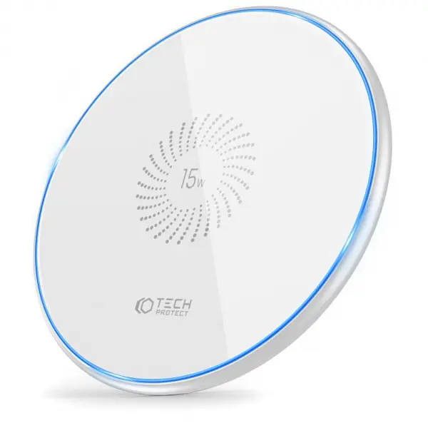 Incarcator Retea Wireless Tech-Protect C1, 15W, 1.67A, Alb THP1414