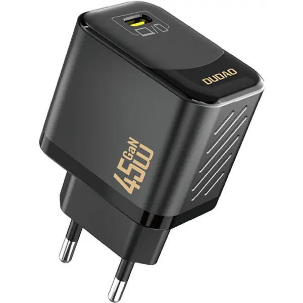Incarcator Retea Dudao A28, 45W, 3A, 1 x USB-C, Negru