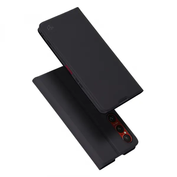 Husa pentru Sony Xperia 1 VI, Techsuit, Magskin Book, Neagra
