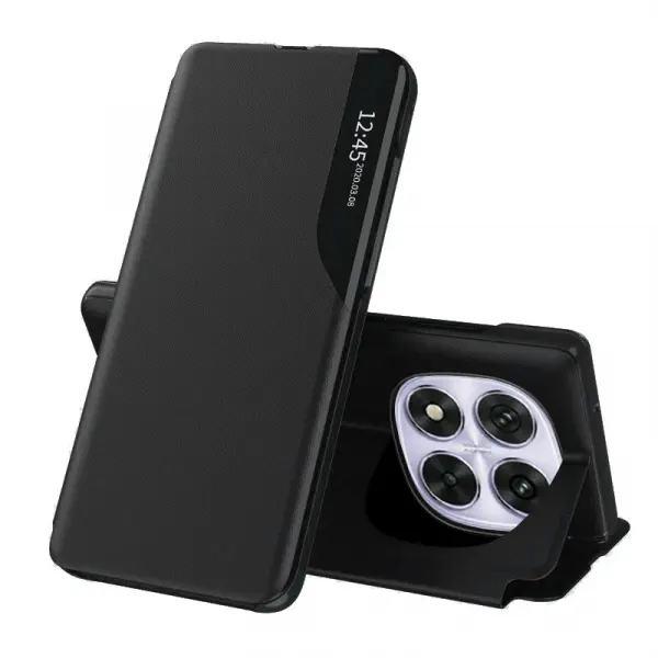 Husa pentru Xiaomi Poco X7 / Note 14 Pro 5G, Techsuit, eFold, Neagra