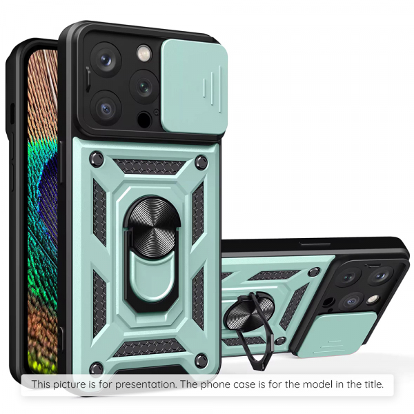 Husa pentru Oppo Reno14 FS 5G / Reno14 F, Techsuit, CamShield, Verde