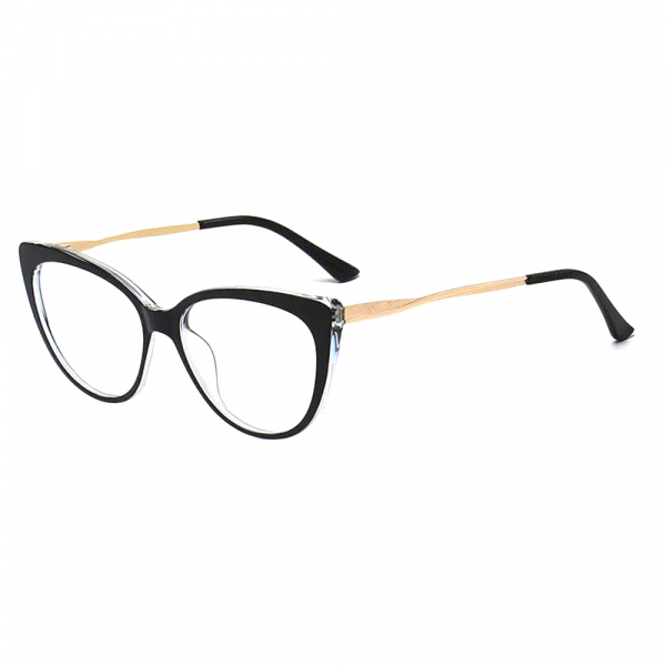 Ochelari De Calculator Dama Techsuit F5018-C72, Anti-Blue Light, Negri