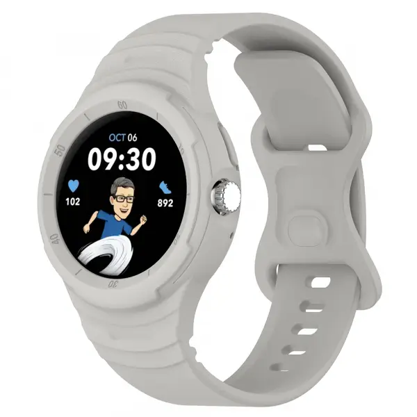 Curea Techsuit W066 pentru Google Pixel Watch 4 41mm /  Watch 3 41mm / Watch 2 / Watch, Gri