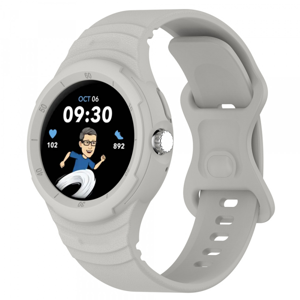 Curea Techsuit W066 pentru Google Pixel Watch 4 41mm /  Watch 3 41mm / Watch 2 / Watch, Gri
