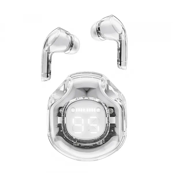 Handsfree Bluetooth Acefast T8, TWS, Alb