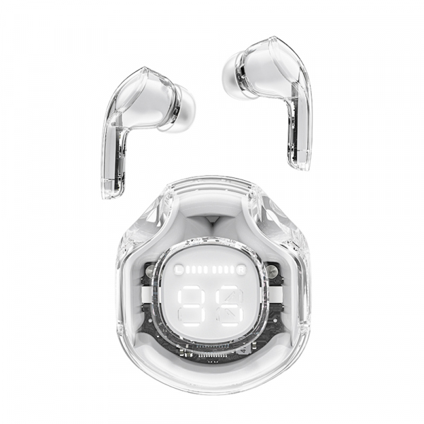 Handsfree Bluetooth Acefast T8, TWS, Alb