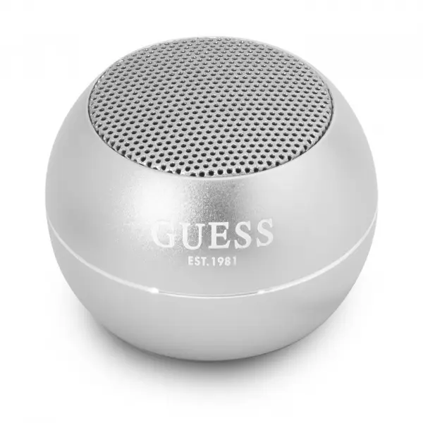 Boxa Portabila Bluetooth Guess, 3W, Argintie