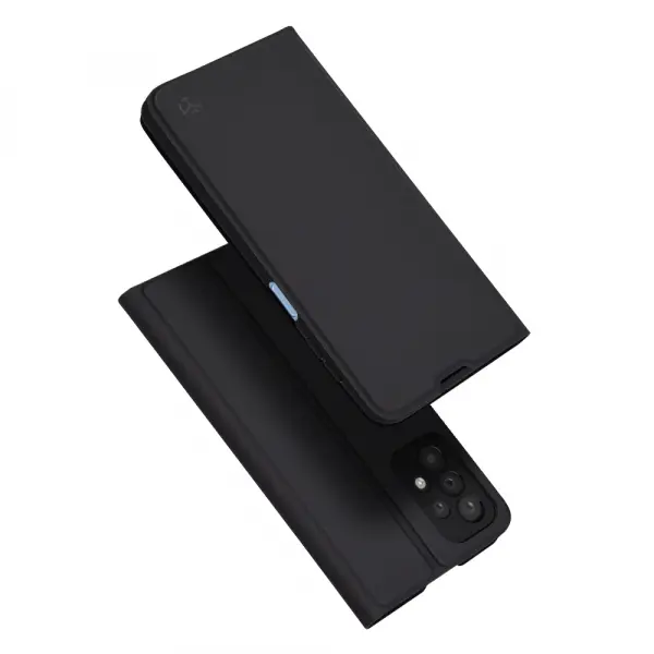 Husa pentru Samsung Galaxy A23 5G A236 / A23 A235, Techsuit, Magskin Book, Neagra